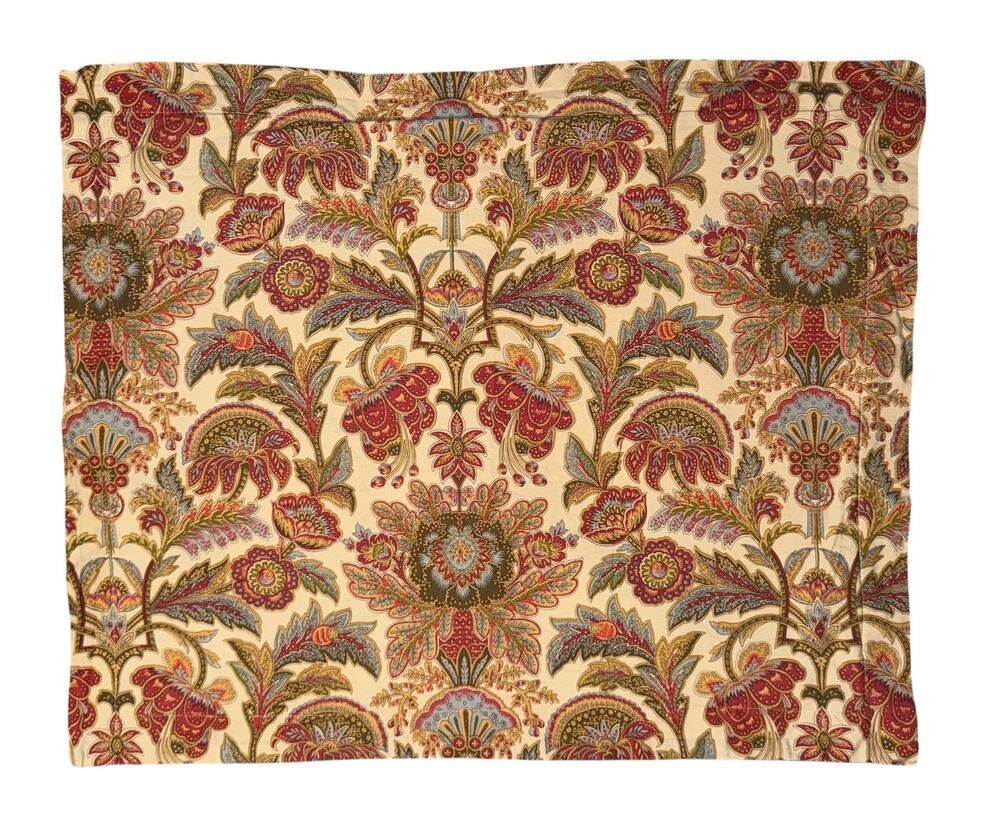 Lauren Ralph Lauren Jacobean Paisley Pillowcase English Country Floral Academia